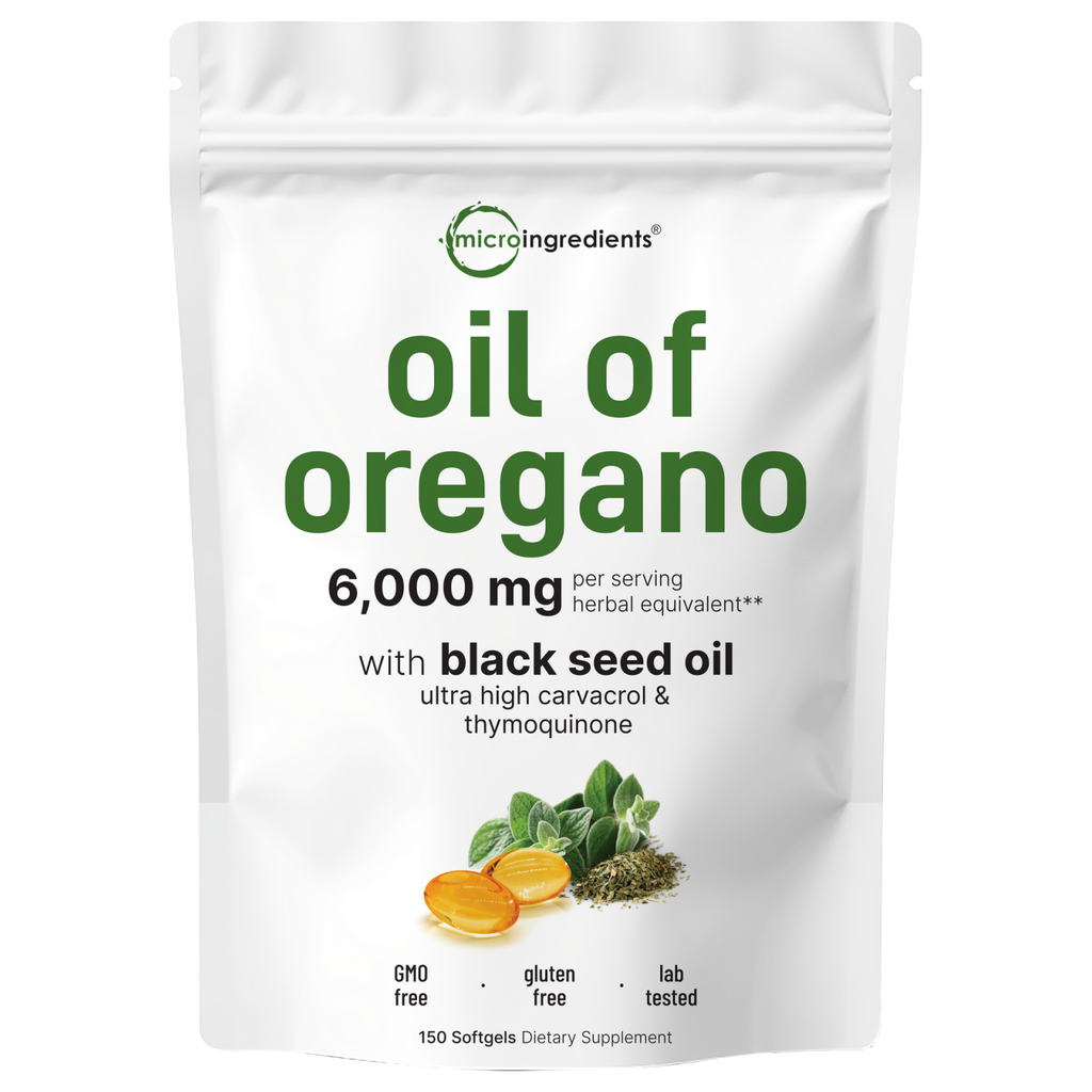 Oregano Oil with Black Seed Oil