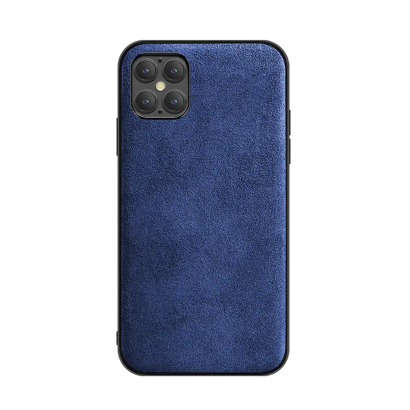 iPhone 14 Anacotte Luxeium premium microfiber suede handcraft iPhone case