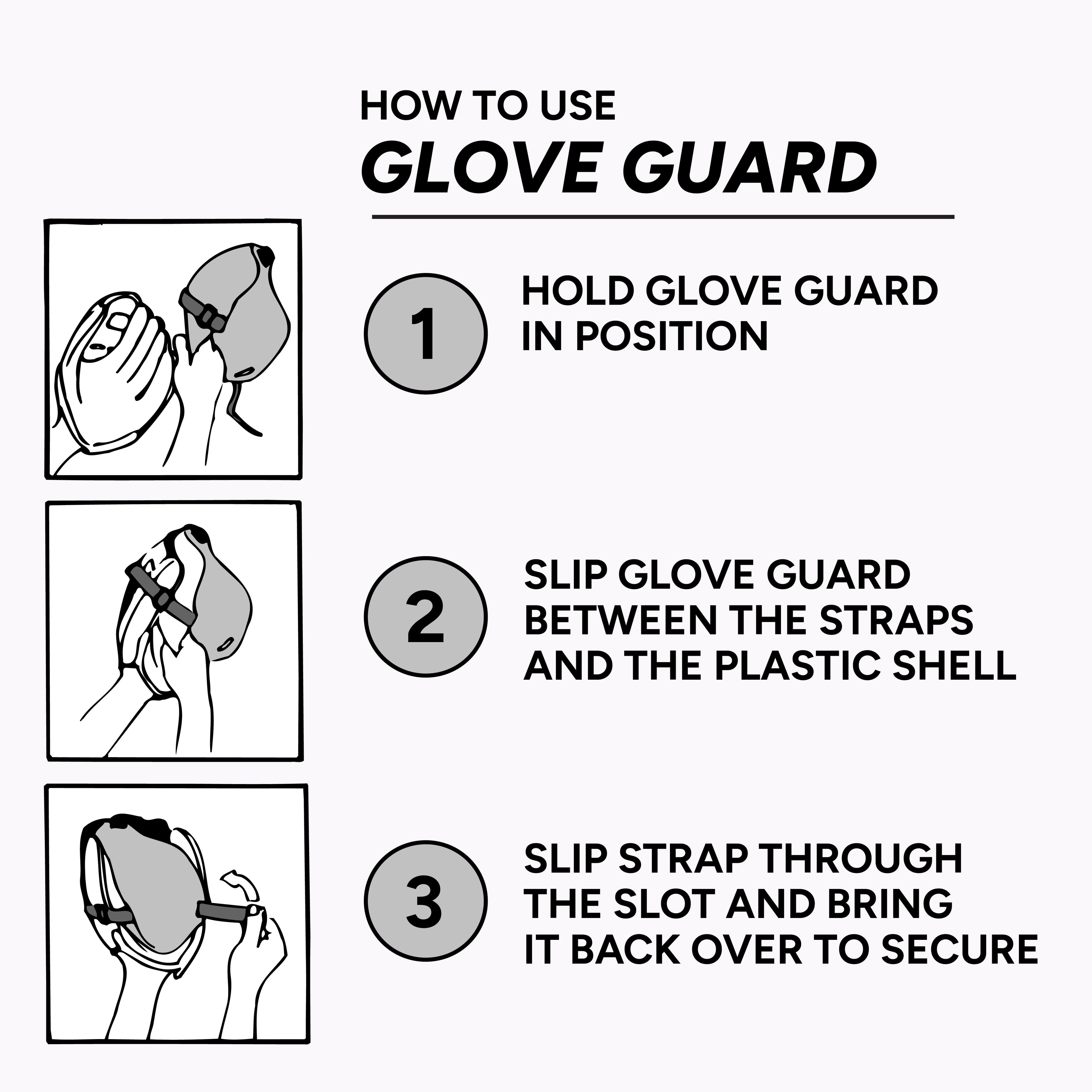 Glove Guard - Black - For Gloves Up to 12-3