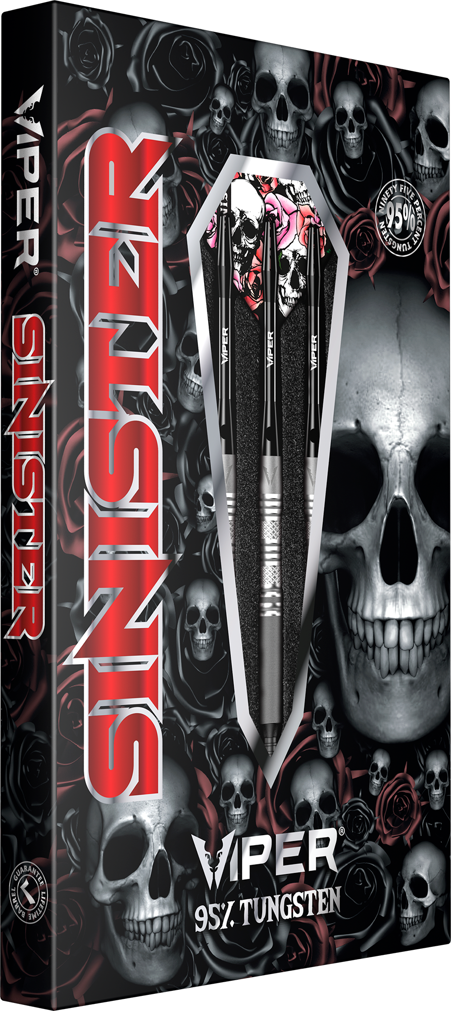 Viper Sinister Tungsten Soft Tip Dart Set - Double Knurl