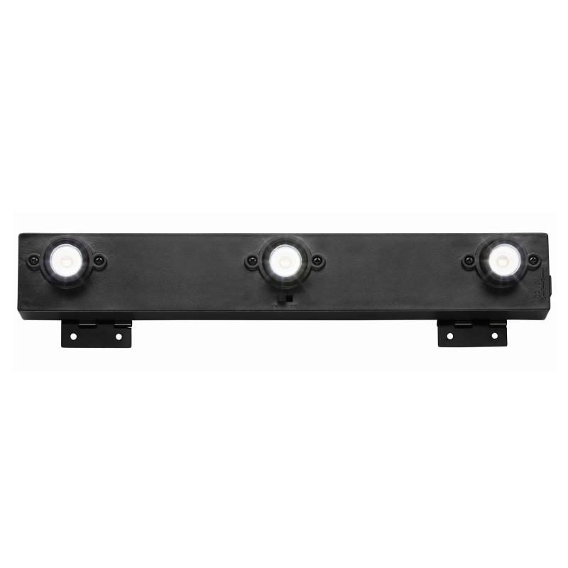 Viper Shot King Sisal Dartboard, Metropolitan Espresso Cabinet & Shadow Buster Dartboard Lights